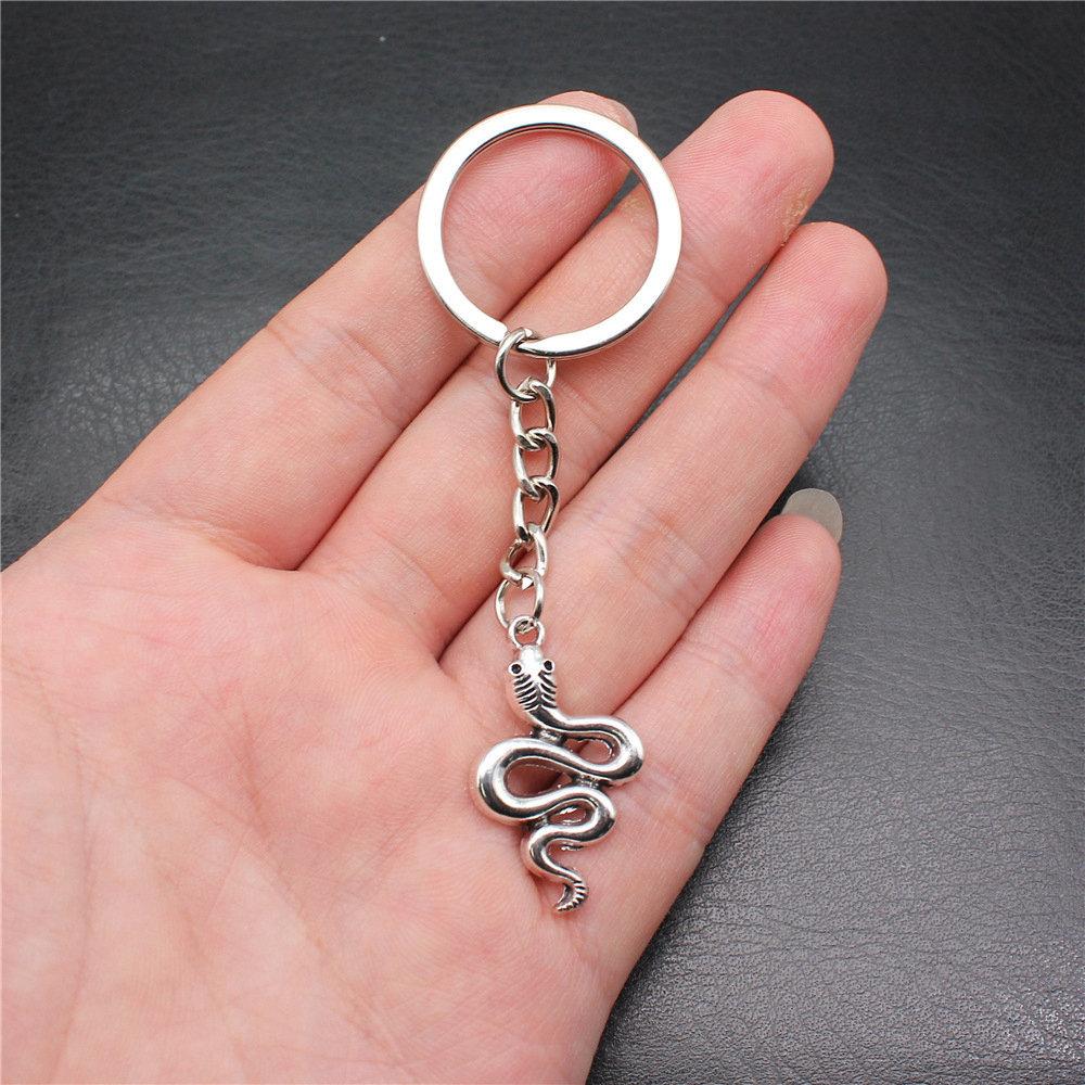 Anime Dragon Snake Oriental Keychain for Office Workers Fashion Casual Gift for Kids Retro School Charm