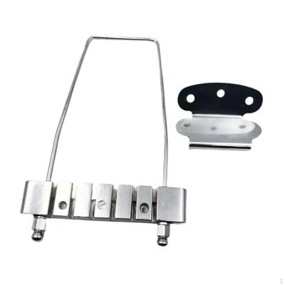 Gitarre Saitenhalter Steg Zubehör Saite Ersetzt Teile Metall DIY Professionell Jazz