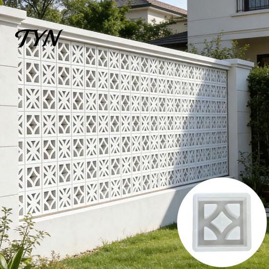 Garden Path Maker Mold Plastic Stepping Stones Mold, Reusable Concrete for Walkway Maker, Durable DIY Casting Creative Cement Yard Patio Decor,