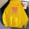 Funny Graphic Clothes Band Mom Jeans Band Streetwear Hoodies Long Sleeve Soft Hooded Pullovers Printing Women