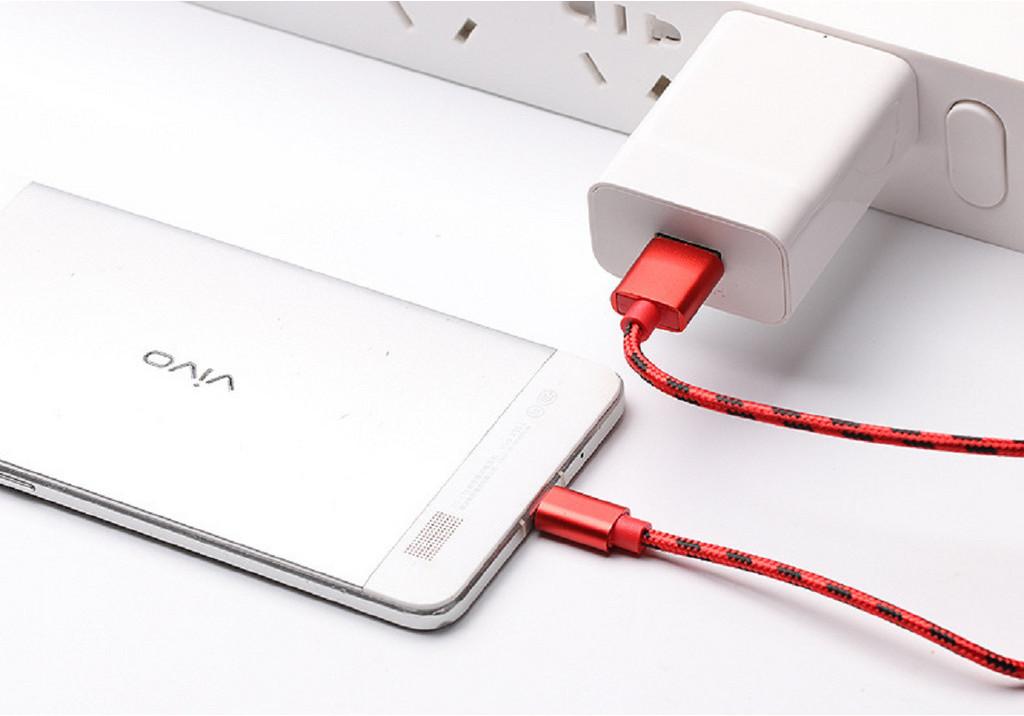 Date Braided Nylon Line To Usb Cable Fast Charger For Iphone X 8 7 Plus 6s