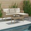 Garden Sofa Set 2 pcs. Poly Rattan