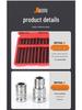 Impact Socket Bit Set - Hex, Torx, and Star Bits