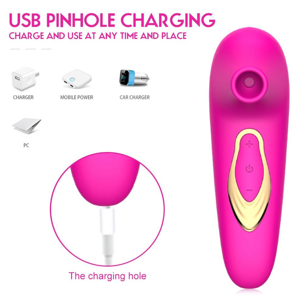 5-Speed Powerful Suction Massager: Intimate G-Spot and Clitoral Stimulation Toy