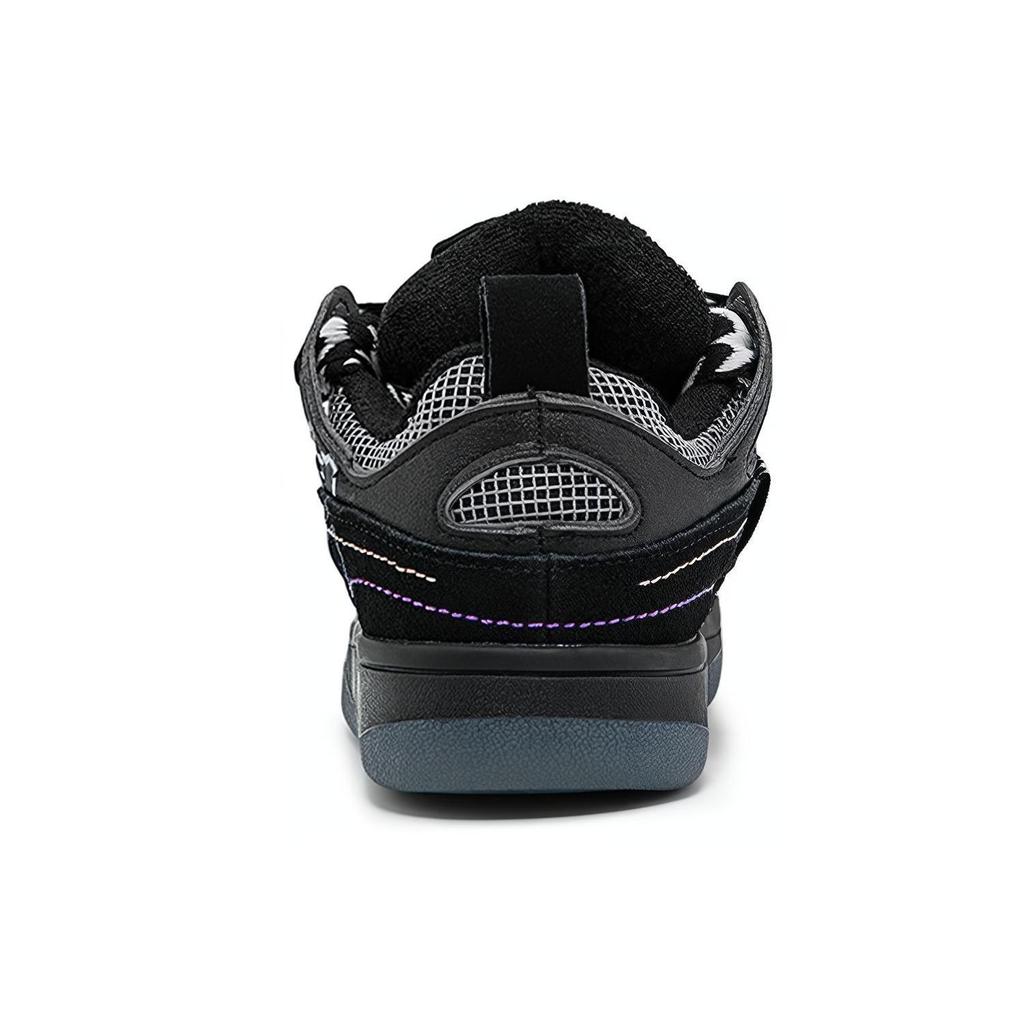 Kappa Bread Shoes Summer Breathable Mesh Casual Trendy Lightweight Thick Sole Increase Height Wear-Resistant Low-Top Sneakers K0BZ5CS20P-990