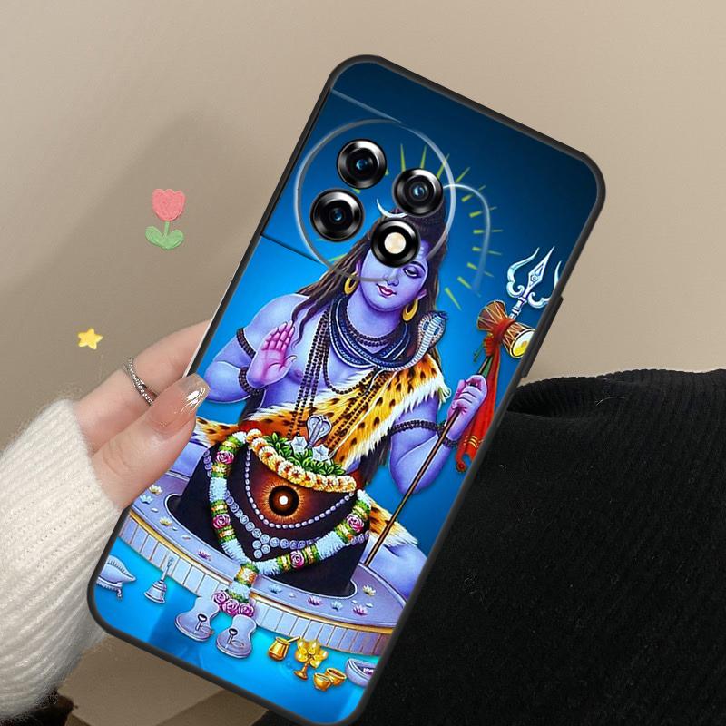 Lord Shiva Hindu God Buddha India Case For OnePlus 13T 13R 12R 10T 8T 15 13 12 11 10 Pro Nord 5 CE 2 3 4 Lite N20 N30 Cover