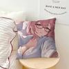 Genshin Impact kawayii Yae Miko Pillow Case good printing pillowcase living room sofa cushion cover bedroom room decor