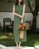 Sueeya Long Sleeveless Maxi Natural Loose Summer Women's Dress, Color, Fit, Flattering, Refreshing, Stylish, Cute, Lined,