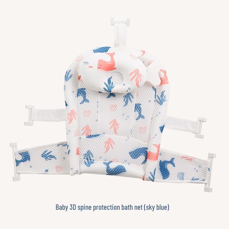 

Сетка для купания и коврик для ванны - Поддерживает сидячее или лежачее положение, Доступны настраиваемые OEM-опции