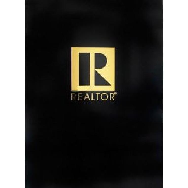 Real Estate Agent Document Folder - 5 Pack Black чёрный