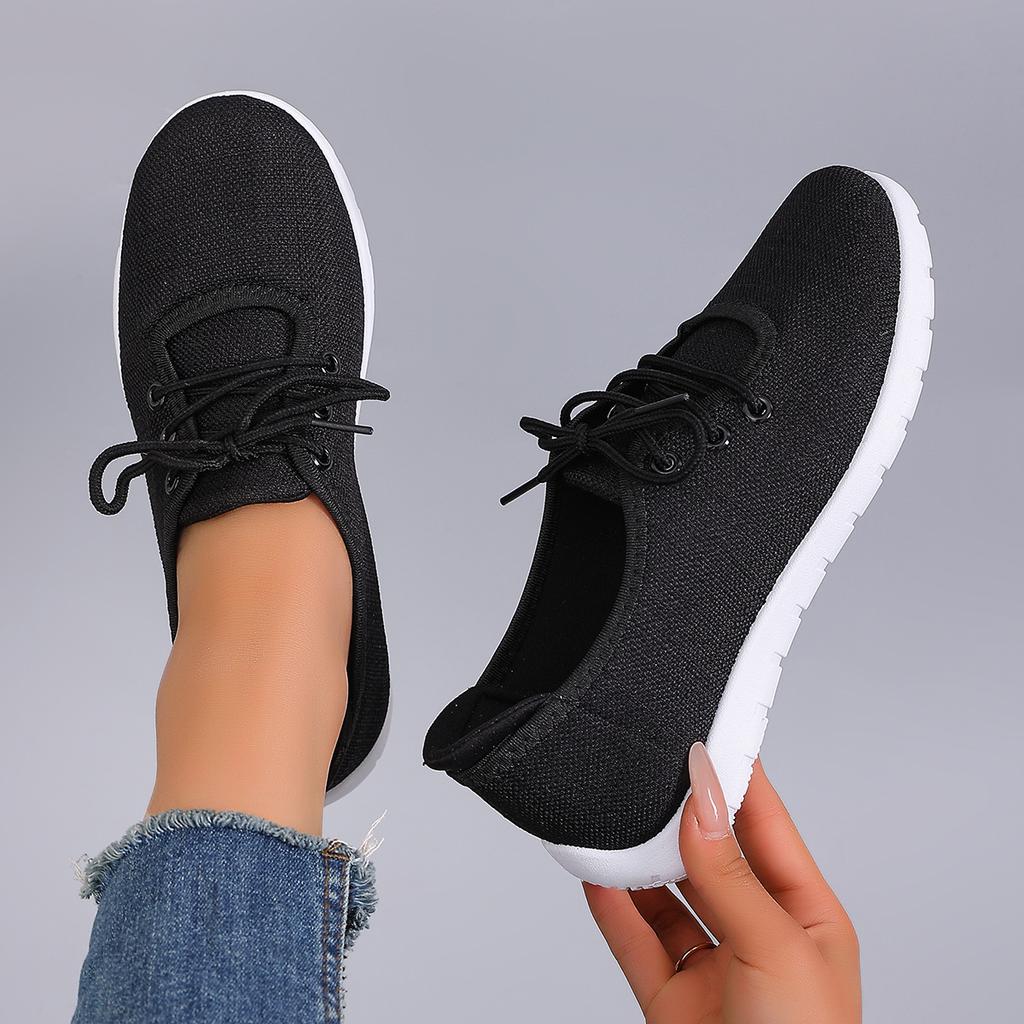 Damen Sommerschuhe atmungsaktives Mesh Flache Schuhe Damenschuhe Freizeit Sneaker Schuhe, Räumungsverkauf Kostenloser Versand