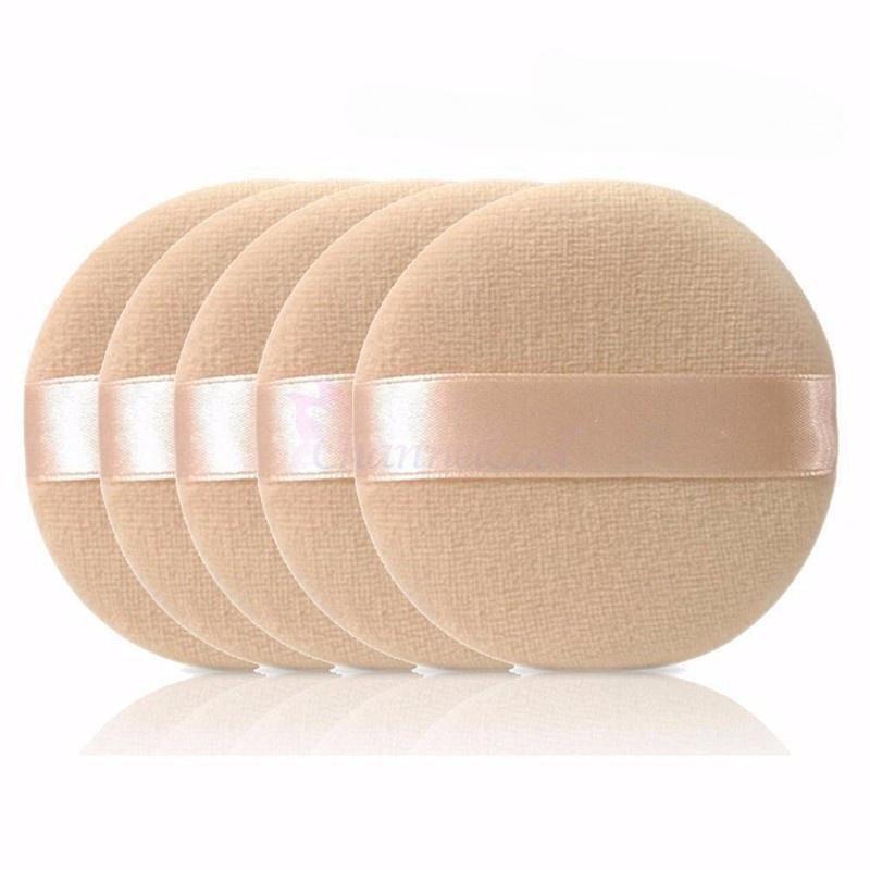 5PCS Gesichts Schönheit Schwamm Pulver Puff Pads Foundation Make-Up Kosmetische Werkzeug