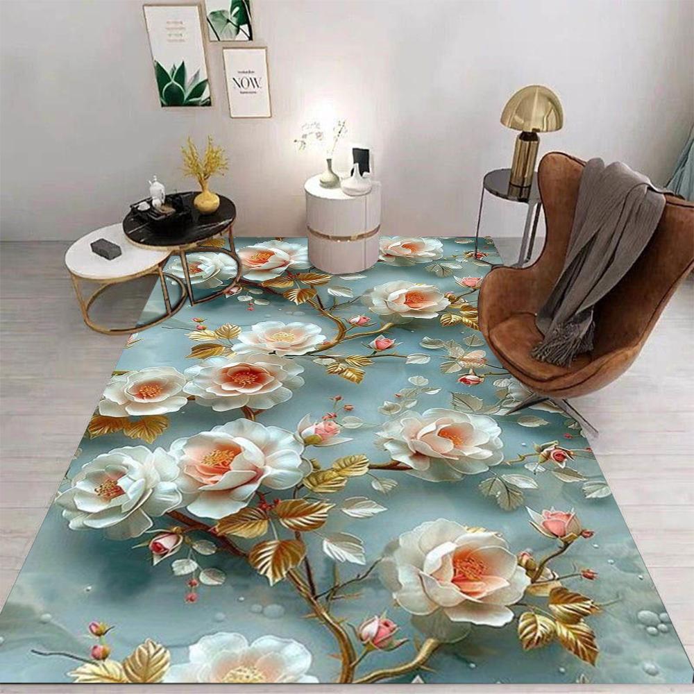 Multi-purpose Anti-Slip Carpet for Living Room Office Bedroom Nursery Home Decoration Floor Rug Versatile Area Rug