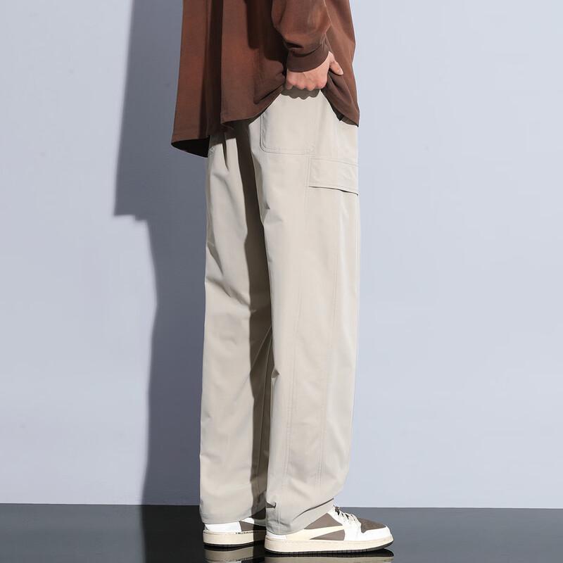 TonLion Men's 2025 Summer Loose Fit Straight Leg Casual Pants