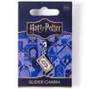Harry Potter Hogwarts Express Ticket Slider Charm Silver