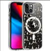 Running Deer Transparent Magnetic Case for iPhone 15/16/17 Pro Max - Full Coverage Protection