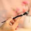 Chinese Style Wooden Hair Stick Hair Sticks for Buns Snake Tassel Hair Stick  Cheongsam Accessories