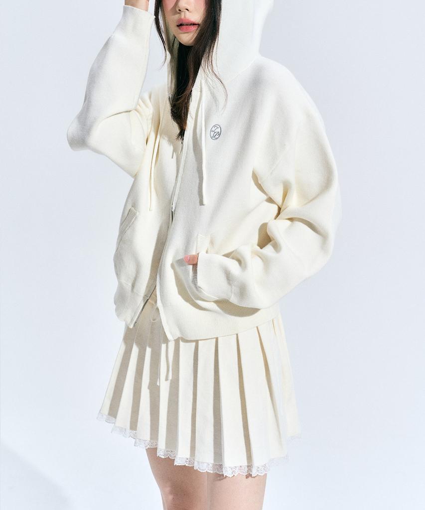 Zero Planet Ailey Knit Skirt Pants [Ivory]