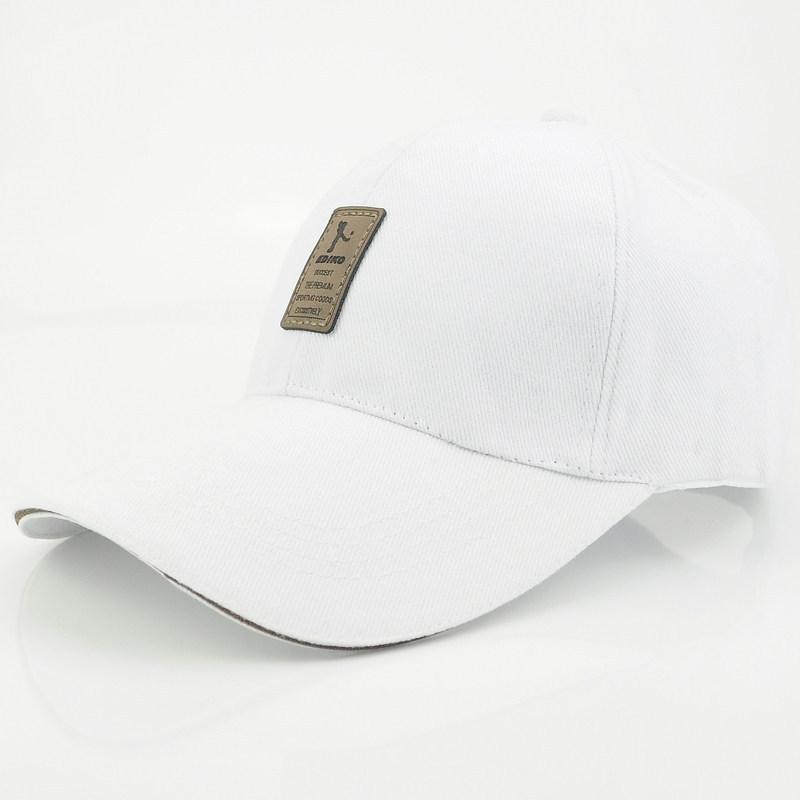 

Hat Baseball Cap Sports Fashion Casual Tide Autumn and Winter Versatile Sunshade Sun Hat Sunscreen Peaked Cap Adjustable білий