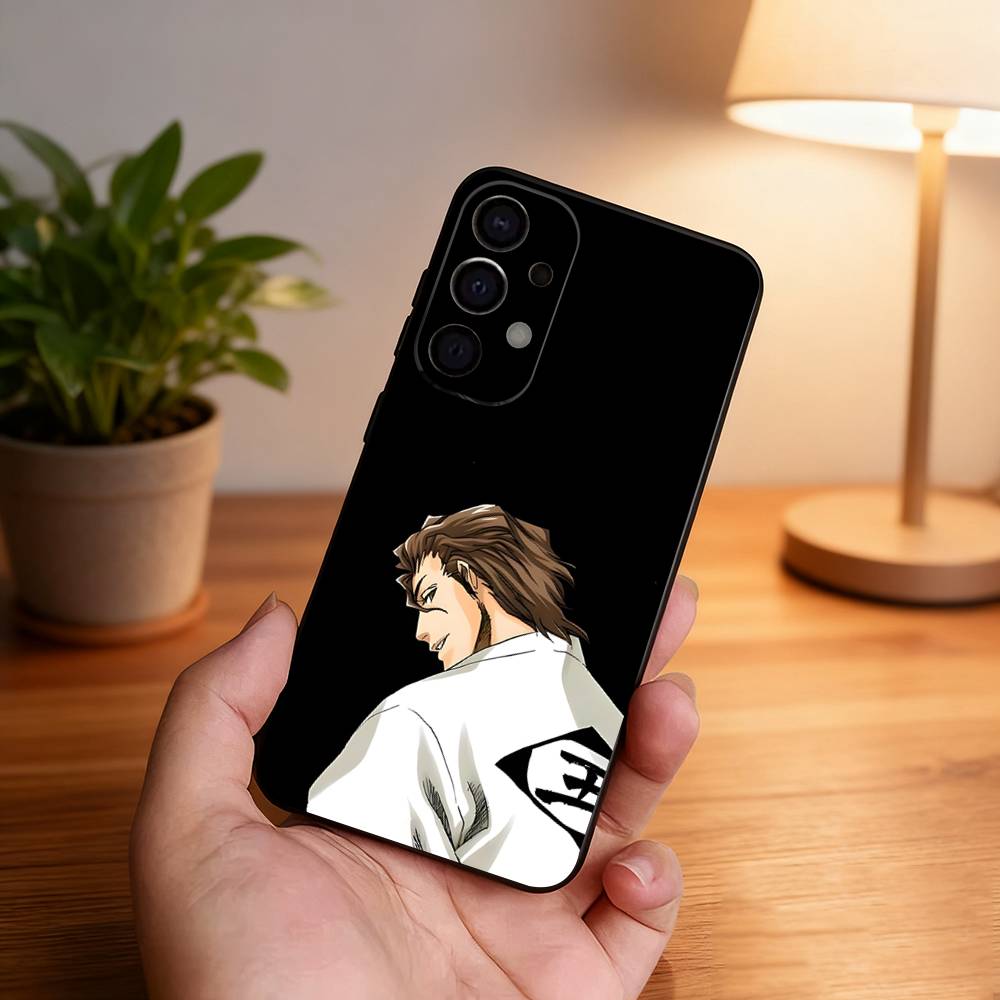 

Hot A-Aizen S-Sousuke Anime Phone Case For Samsung S25,S24,S21,S22,S23,S30,Ultra,S20,Plus,Fe,Lite,5G Black Cover Samsung S23plus5G