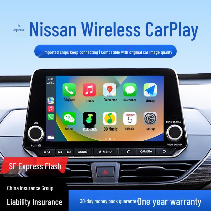 2-in-1 CarPlay & Wireless Android Auto Adapter for Car Systems 2-in-1 for Apple and Overseas Android Phones 2