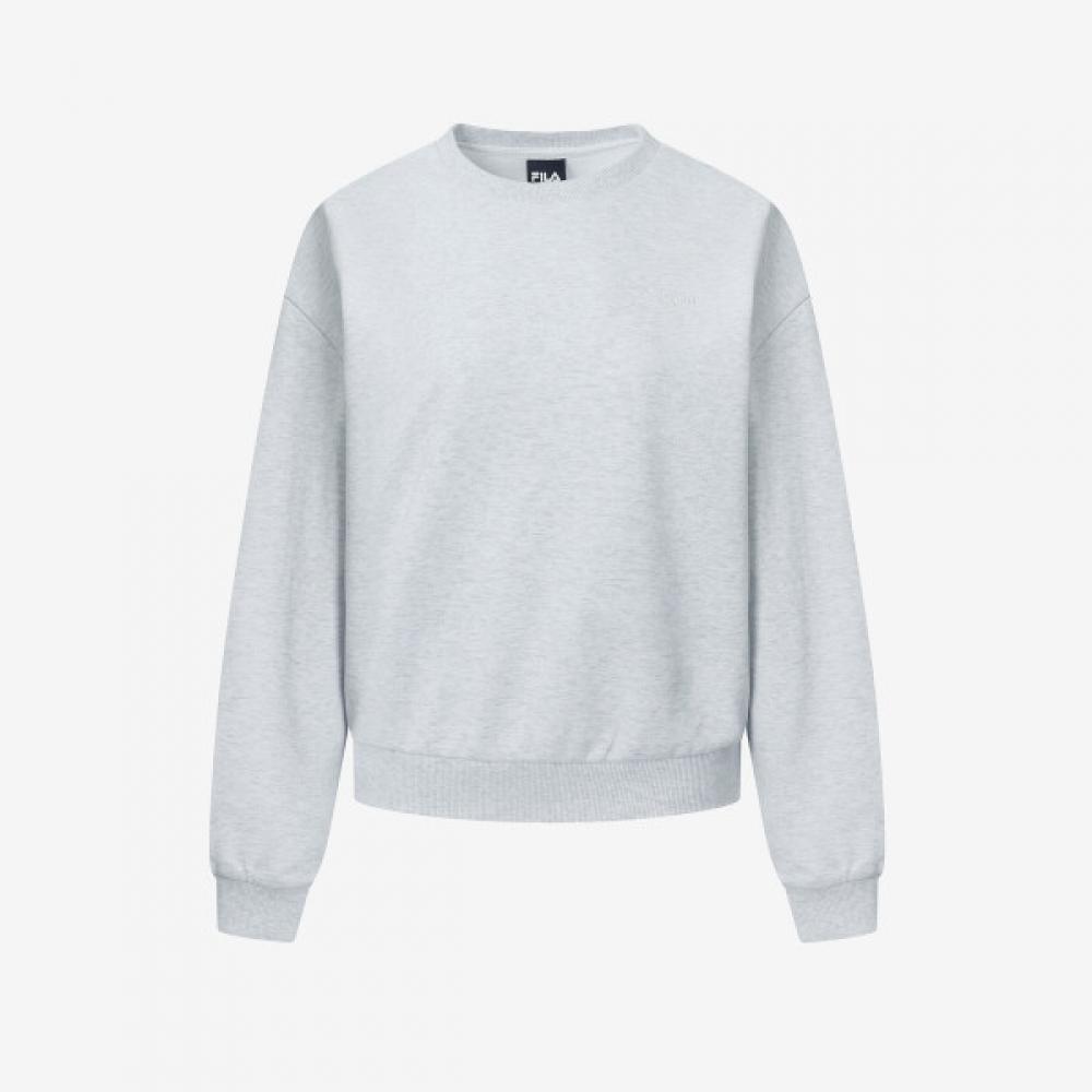 Fila Semi Crop Sweatshirt white/W90