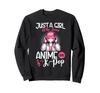 A Girl Who Loves Anime and Anime Merchandise Japanese Sweatshirt K-POP