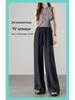 Tencel Linen Wide-Leg Women's Pants Summer 2026 - Lightweight, Cool Ice Silk Casual Design by Yamamoto.