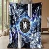 Coperta a tema Chelsea FC Morbida coperta in flanella Coperta morbida da divano Coperta accogliente per divano e letto per la decorazione della casa