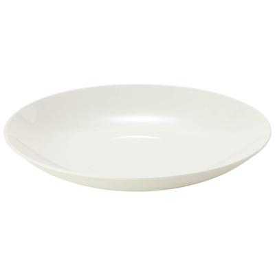 NARUMI Chinese Cuisine Deep Microwave Made In Plate, Dish, White, 25cm, Plate, Safe, Japan, 9000-1845