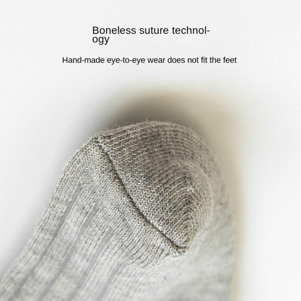 Letter Printed Boneless Baby Socks Breathable Mid Length Socks Fashion Socks Toddler