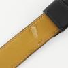 Hermes H Belt Belt Vintage Black Calfskin/Plated Gold Women Used