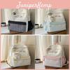 Plaid Backpack For School With Fabric And Padded Shoulder Straps