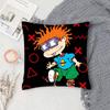 Cartoon R-Rugrats Anime Pillow Case Fashion Square Pillowcase Bedroom Sofa Room Ins Decoration Leisure