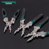 Multifunctional Electrician's Long Nose Pliers: Wire Stripper, Cutter, Voltage Tester, Puller, Folding Test Pen