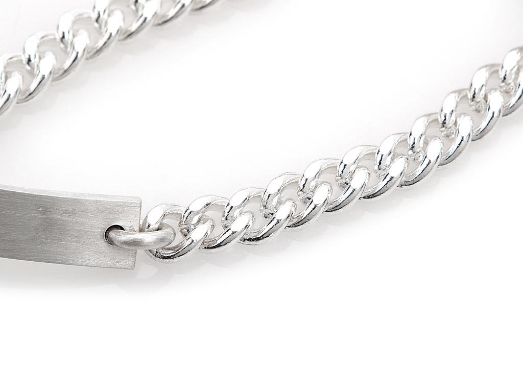 Howthere Silver Chain Bracelet Ring My Bell - Silver Chain With Bar