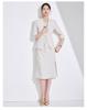 2025 Women's White Blazer: High-End Professional Attire with Goddess Style for the Workplace