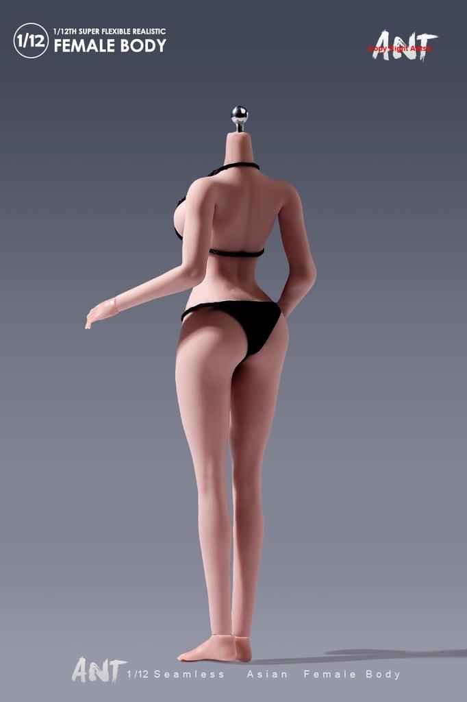 scale female super fitness large removable pale legs Sandan cm tall female soldier action doll toy 1/12 body, 6-inch version, body, breasts, / skin,