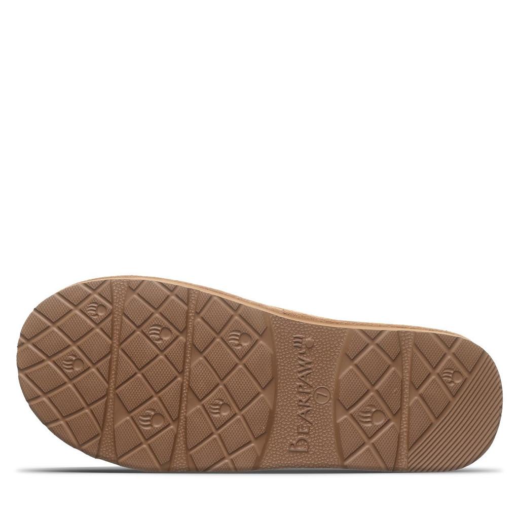 BEARPAW Martis Slippers Slippers Shoes Comfortable and Lightweight Multiple Colors and Size 6 Women's Women's Women's Sizes, Hickory,