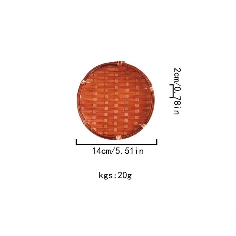 Handwoven Bamboo Fruit Basket