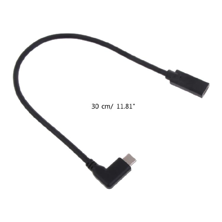 Lightweight Type-C Extension Cable for Laptop, Tablet Mobile Phone Data Cord