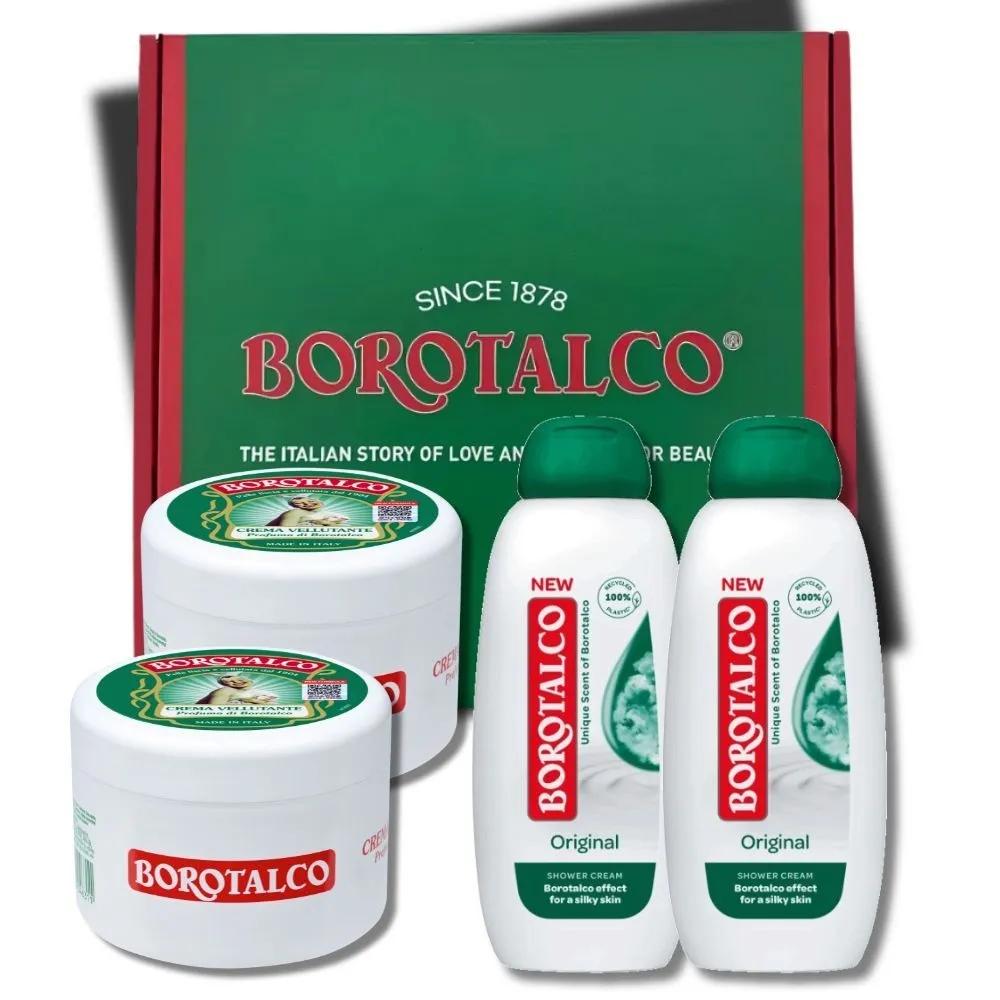 

[Package Set] BOROTALCO High-Moisture Body Cream Lotion 250ml x 2 bottles + Body Wash 250ml x 2 bottles