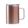 Exclusive For 16Oz Handle Cup 304 Stainless Steel Office Cup, Color Spray Coffee Cup