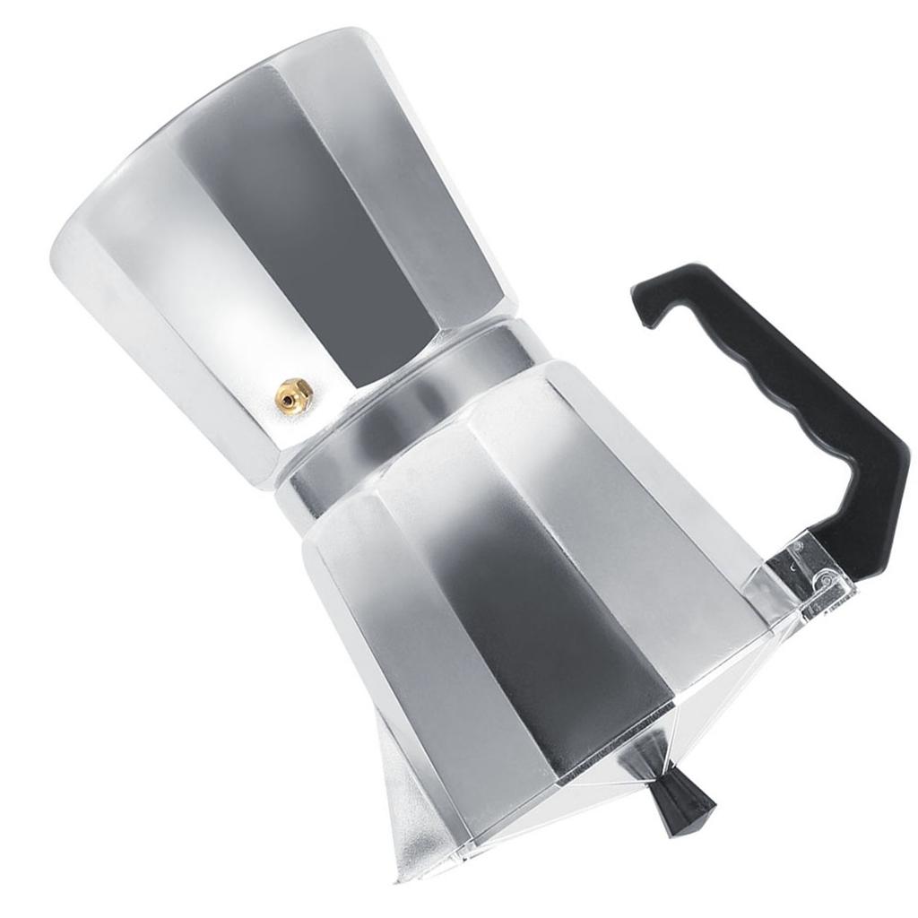 Cafetieră espresso din aluminiu tip italian tip moka aragaz pentru birou acasă