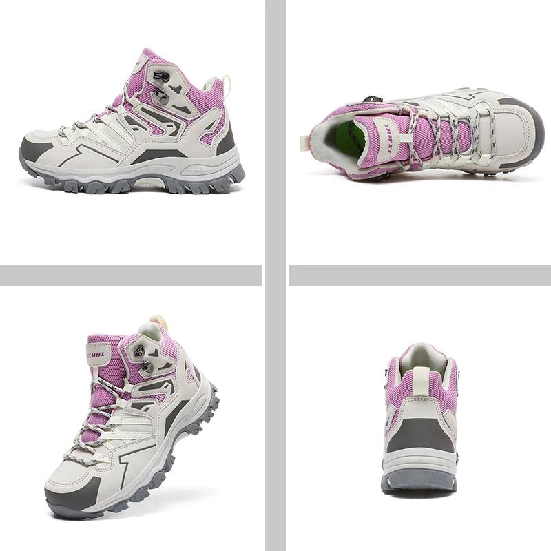 2024 New Arrival Women Breathable Mountain Climbing Shoes Outdoor Boots Woman Men's Hiking Shoes Unisex Hiking Boots Waterproof