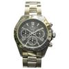 Don Clark Water Resistant To 10 1 Natural Material That Is Gentle On the Strap Adjustment Tool Included SS Men's Watch, Chronograph, ATM, Diamond,