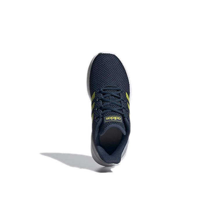 adidas Neo QUESTAR FLOW Nxt K Abrasion Resistant Slip Resistant Low Top Kids' Running Shoes Dark Blue Kids' FZ2956