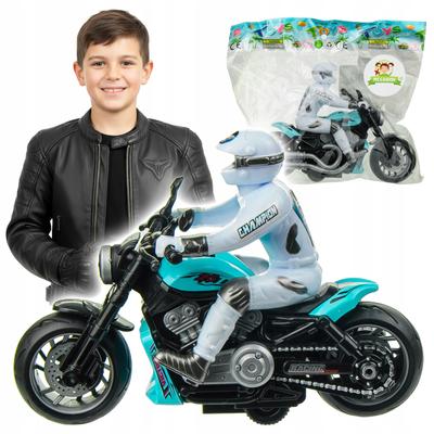 Motorcycle Toy Model Engine Light Effects Sounds Drive
