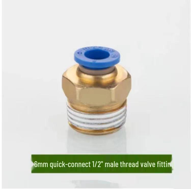 Quick-Connect Low-Pressure Atomizing Nozzle: Cooling, Humidification, Mist Dust Control, Outdoor Cooling, Aquaculture, Disinfection