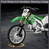 1:12 Liga Motocicletas Kawasaki KX450 Modelos Brinquedos Carros Diecast Roda Absorção de Choque Motocicleta de Montanha Presentes Dia das Crianças